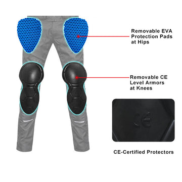 Espnman Hyper Motorcycle Armored Riding Pants All-Season